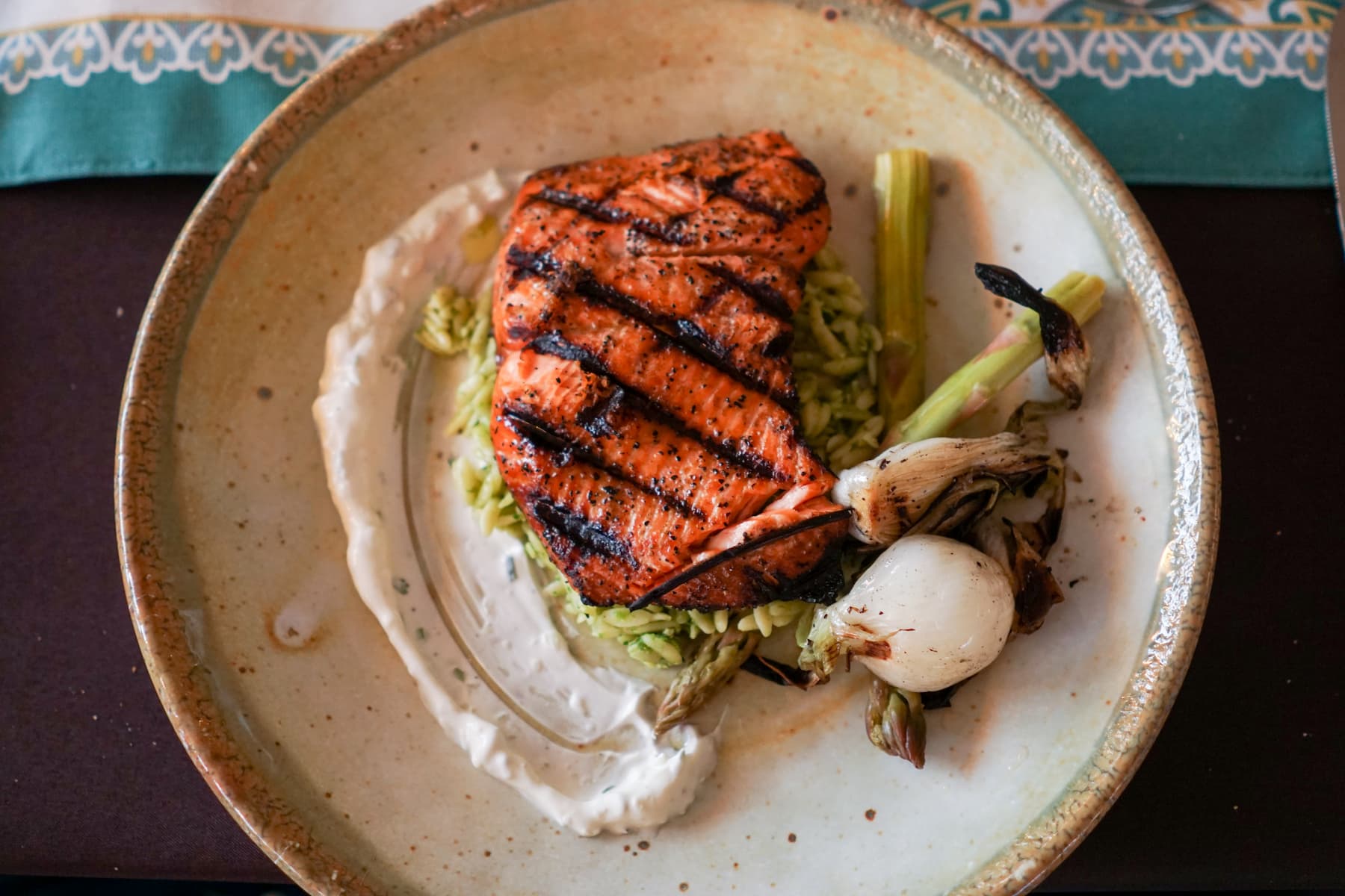 Close up of dish available through Max Catering